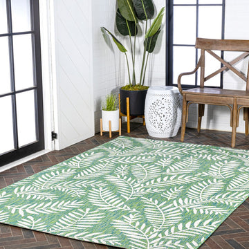 Nevis Palm Frond Indoor/outdoor Area Rug